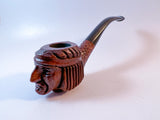 Briar Wood Unfiltered Indian Face Pipe