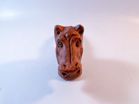 Briar Wood Unfiltered Horse Face Pipe