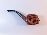 Briar Wood Unfiltered Indian Face Pipe